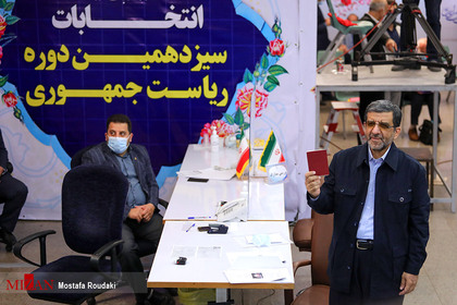 عزت الله ضرغامی در انتخابات 1400