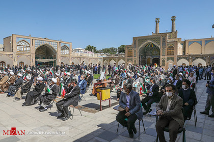 تجمع حمایت از مقاومت مردم فلسطین در زنجان 
