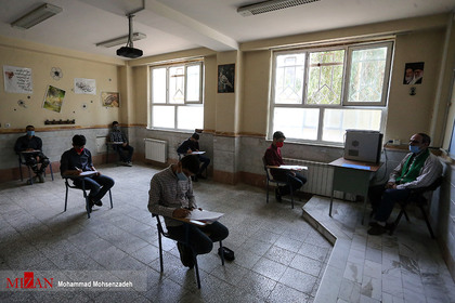 قطع برق هنگام برگزاری امتحانات حضوری دانش آموزان 