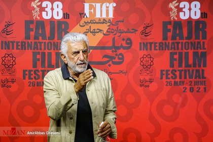 رضا کیانیان بازیگر در هفتمین روز سی‌وهشتمین جشنواره جهانی فیلم فجر