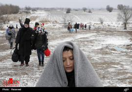 سرگردانی پناهجویان در سرمای صربستان