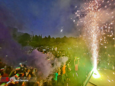 شادی مردم لرستان پس از پیروزی سیدابراهیم رئیسی در انتخابات