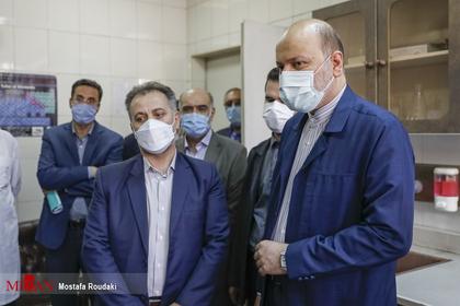 بازدید معاون مالی، پشتیبانی و عمرانی قوه قضاییه از پزشکی قانونی استان تهران
