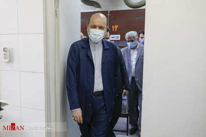 بازدید معاون مالی، پشتیبانی و عمرانی قوه قضاییه از پزشکی قانونی استان تهران
