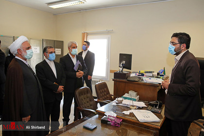 بازدید رئیس قوه قضاییه از دادگستری و دادسرای شهرستان قرچک
