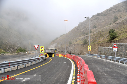 بهره‌برداری آزمایشی از تونل البرز شرقی در منطقه ۲ آزادراه تهران-شمال
