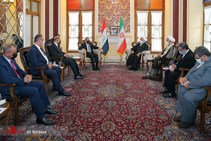 دیدار رئیس قوه قضاییه با رئیس شورای عالی قضایی عراق
