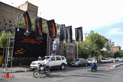 رخت عزای حسین (ع) بر تن تهران
