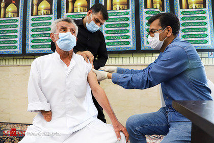 واکسیناسیون در حسینیه
