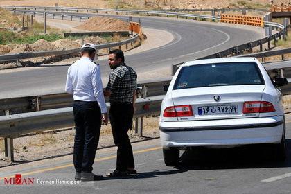 منع تردد جاده‌ای در ورودی‌های خراسان شمالی
