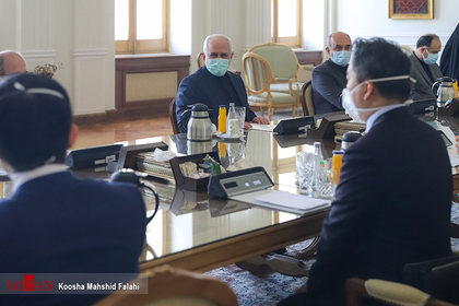 دیدار ظریف با نماینده ویژه چین در امور افغانستان