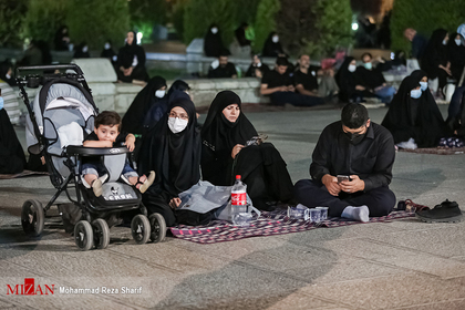 عزاداری ماه محرم در میدان نقش جهان اصفهان

