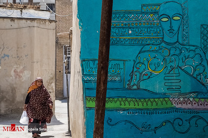 کوچه گالری نارنجستان - شیراز
