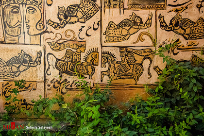 کوچه گالری نارنجستان - شیراز
