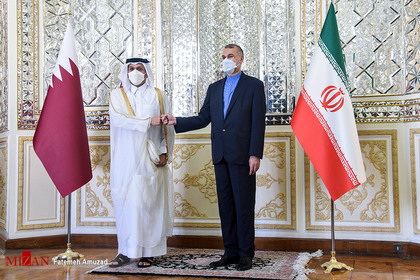 دیدار وزرای امور خارجه ایران و قطر
