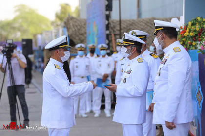 مراسم استقبال از ناوگروه ۷۵ نیروی دریایی ارتش
