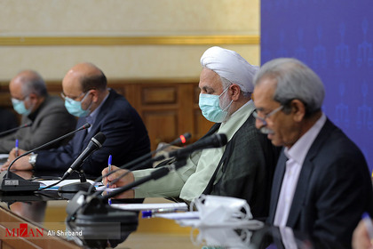 نشست رئیس قوه قضاییه با هیأت رئیسه اتاق بازرگانی، صنایع، معادن و کشاورزی ایران و جمعی از فعالان اقتصادی