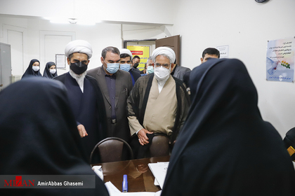بازدید دادستان کل کشور از مجتمع شماره ۱۰ شورای حل اختلاف تهران
