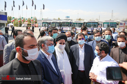 افتتاح بزرگترین مرکز واکسیناسیون کشور - مشهد
