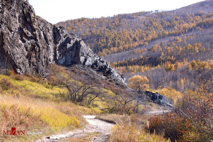 منظره پاییز در زابایکال روسیه
