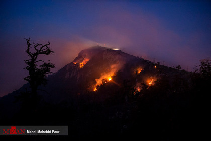 مهار آتش سوزی جنگل های کردکوی

