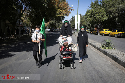 پیاده روی جاماندگان اربعین حسینی (ع) - همدان 