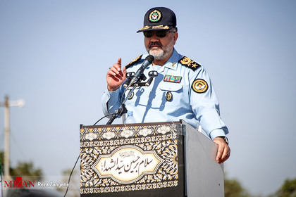 سخنرانی امیر سرتیپ خلبان حمید واحدی فرمانده نیروی هوایی ارتش جمهوری اسلامی ایران