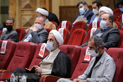 دیدار رئیس قوه قضاییه با قضات و کارکنان دستگاه قضایی استان قزوین 