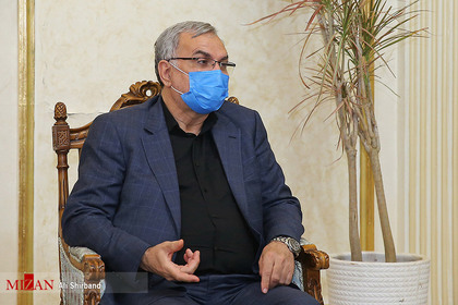 بهرام عین‌اللهی وزیر بهداشت، درمان و آموزش پزشکی