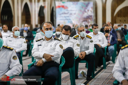 به مناسبت هفته نیروی انتظامی مانور مشترک پلیس راهور با همکاری هیئت موتور سواری استان تهران
