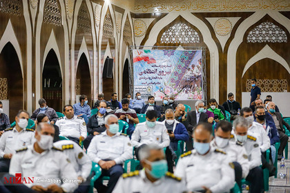 به مناسبت هفته نیروی انتظامی مانور مشترک پلیس راهور با همکاری هیئت موتور سواری استان تهران