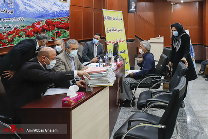 دیدار مردمی رئیس کل محاکم عمومی و انقلاب تهران در مجتمع قضایی شهید مفتح
