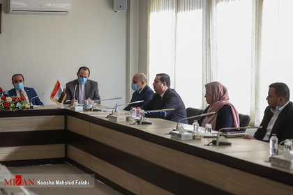 هیئت همراه وزیر دادگستری عراق 