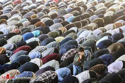 اولین نماز جمعه تهران در دوران پس از کرونا به امامت حجت‌الاسلام محمدجواد حاج‌علی‌اکبری 
