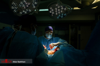 جراحی عصب دست کودک هفت ساله آملی

