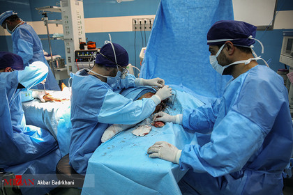 جراحی عصب دست کودک هفت ساله آملی
