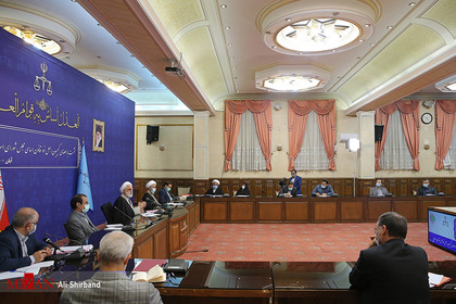 نشست اعضای کمیسیون اصل ۹۰ مجلس با رئیس قوه قضاییه

