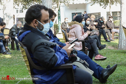 حضور خبرنگاران در نشست خبری سخنگوی شورای نگهبان