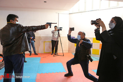 بازدید جواد فروغی ، مدال آور المپیک توکیو ۲۰۲۰ از آسایشگاه معلولین ذهنی شهید بهشتی - مشهد
