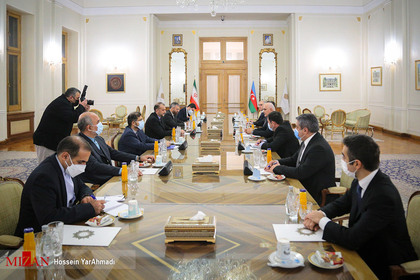 دیدار معاون نخست وزیر آذربایجان با وزیر امور خارجه‎‎
