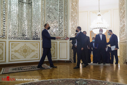دیدار مدیرکل آژانس بین‌المللی انرژی اتمی با وزیر امور خارجه ایران