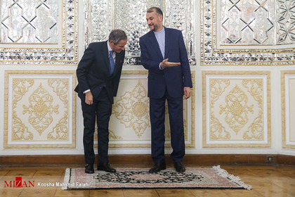 دیدار رافائل گروسی با وزیر امور خارجه