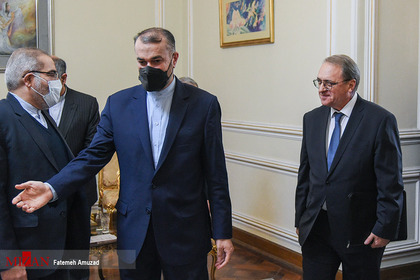 دیدار وزیر امور خارجه با معاون وزیر خارجه روسیه
