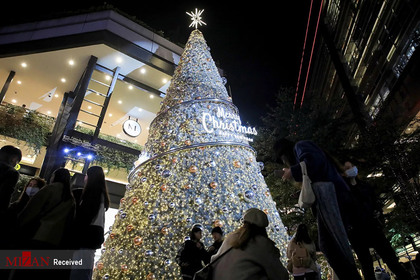 تزیینات سال نو و تزیینات درخت کاج در تایوان