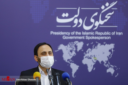 اولین نشست خبری علی بهادری جهرمی سخنگوی دولت سیزدهم