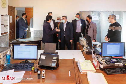 بازدید رئیس سازمان ثبت اسناد و املاک کشور از اداره ثبت استان البرز
