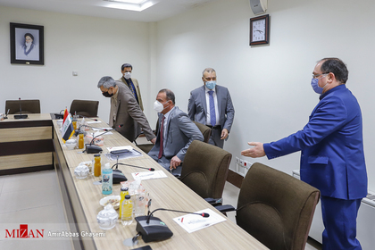دیدار هیئت عراقی رسیدگی‌کننده به پرونده ترور شهید سلیمانی با دبیر ستاد حقوق بشر