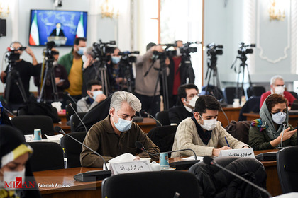 حضور خبرنگاران در نشست خبری سخنگوی وزارت امور خارجه
