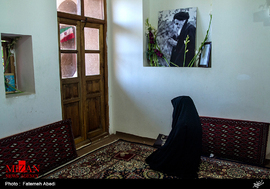 گلباران بیت امام خمینی (ره) در خمین