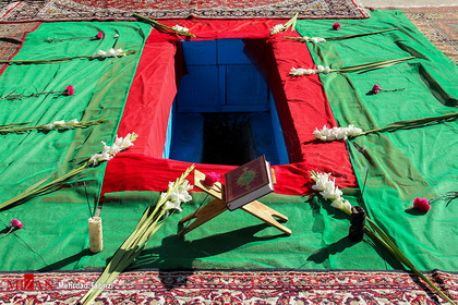 مراسم تشییع پیکر شهدای دفاع مقدس - ارومیه